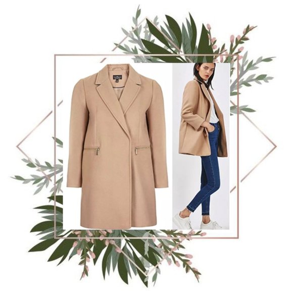 Topshop PETITE Jackets & Blazers - TOPSHOP | Petite camel coat